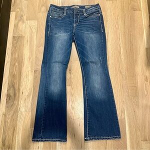 Nine West Vintage America Rhinestone Bootcut Jeans 4P